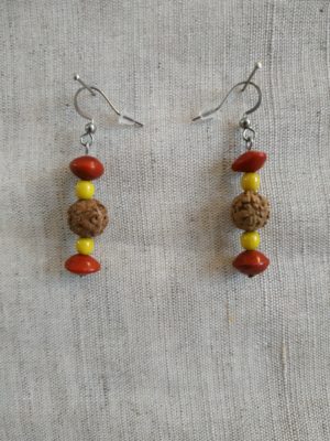 Boucles d'oreilles larme de shiva toloman