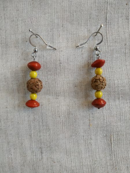 Boucles d'oreilles larme de shiva toloman