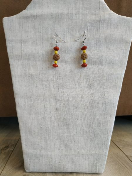 Boucles d'oreilles larme de shiva toloman – Image 2