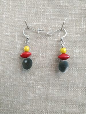 Boucles d'oreilles zanzibar église