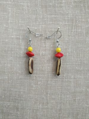 Boucles d'oreilles flamboyant toloman
