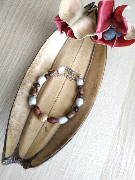 Bracelet larme de job et poil à gratter – Image 2