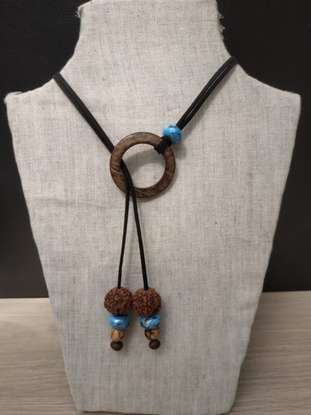 Collier larme de Shiva coco