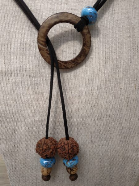 Collier larme de Shiva coco – Image 2