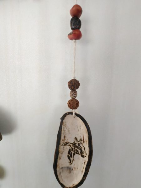 Déco murale bois flotté courbaril gravé – Image 5