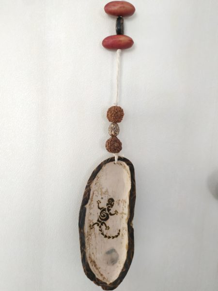 Déco murale bois flotté courbaril gravé – Image 6