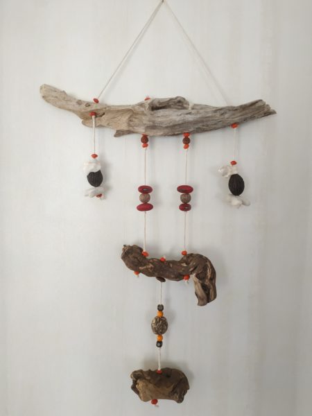Déco murale 3 bois flotté