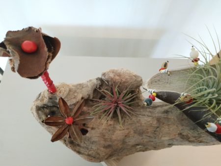 Décoration cube, graines, tillandsia n°7 – Image 5