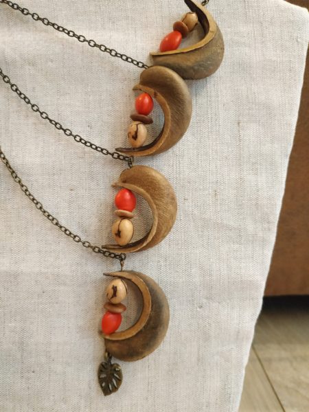 Collier sablier coque n°2 – Image 2
