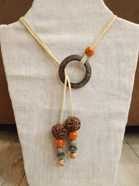Collier larme de Shiva coco n°2