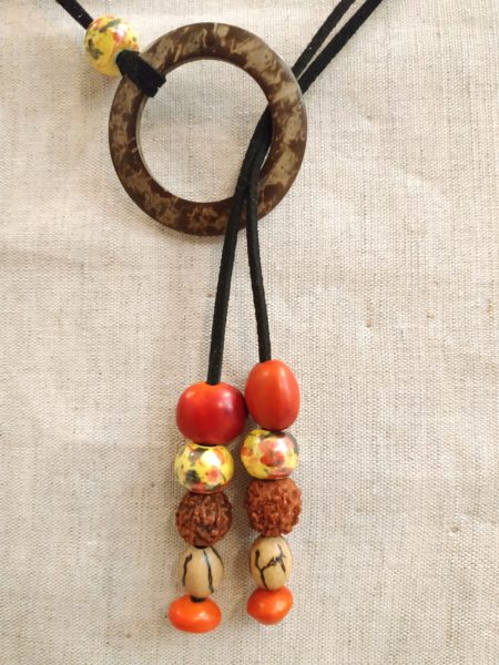 Collier caconnier suédine – Image 2