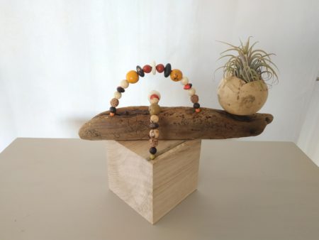 Décoration cube, graines, tillandsia n°8 – Image 3
