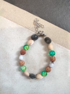 bracelet en graines de martinique