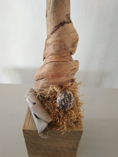 Décoration cube, graines, bois flotté,fleur de lotus n°9 – Image 3