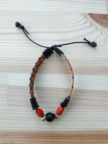 Bracelet immortelle liège – Image 2